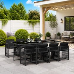 Upgrade Your Outdoor Space with a 9 Piece Dining Set