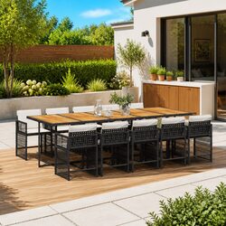 Enhance Your Outdoor Space with This 11 Piece Dining Set