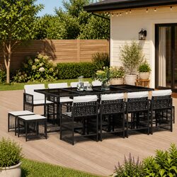 Elevate Your Outdoor Space with This 13-Piece Dining Set