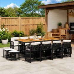 Elevate Your Outdoor Space with a 13-Piece Dining Set