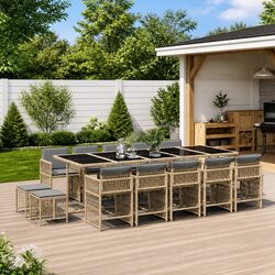 Transform Your Patio with This Elegant Garden Dining Set