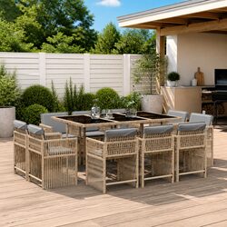 Elevate Your Outdoor Living with this 11-Piece Dining Set