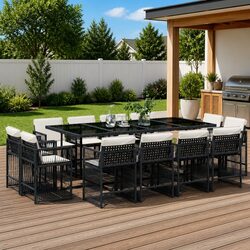 Enhance Your Outdoor Space with a 13 Piece Dining Set