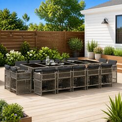 Elevate Your Outdoor Space with a 15-Piece Dining Set