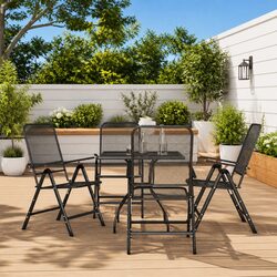 Elevate Your Garden with a 5 Piece Dining Set