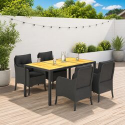 Enhance Your Outdoor Space with This 5-Piece Dining Set