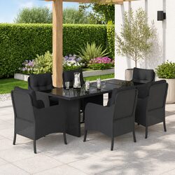 Elevate Your Outdoor Space with This 7 Piece Dining Set