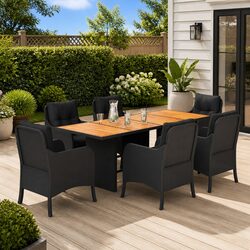 Enhance Your Outdoor Space: 7-Piece Dining Set
