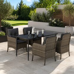 Elevate Your Outdoor Space with a 5 Piece Dining Set