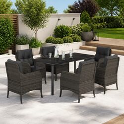 Elegant 7 Piece Outdoor Dining Set for Your Garden