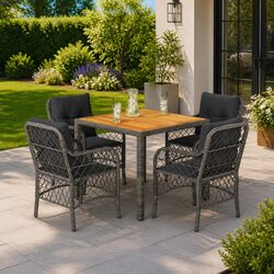 Elevate Your Outdoor Space with a 5 Piece Dining Set