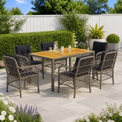 Elevate Your Outdoor Space with a 7 Piece Dining Set