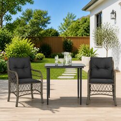 Enhance Your Outdoor Space with a Grey Bistro Set