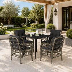 Elevate Your Outdoor Space with 5 Piece Dining Set