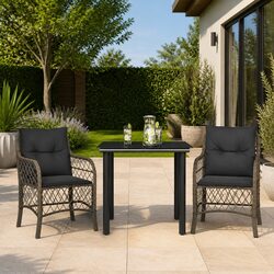 Enhance Your Outdoor Space with a Grey Bistro Set