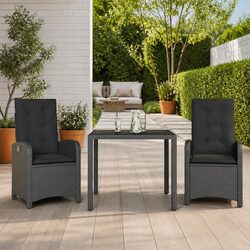 Enhance Your Outdoor Space with this 3 Piece Dining Set