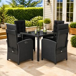 Elevate Your Outdoor Space with a 5 Piece Garden Dining Set
