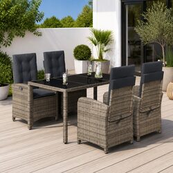 5 Piece Garden Dining Set for Your Outdoor Oasis