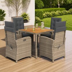 Transform Your Outdoor Space with Our 5-Piece Dining Set