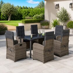 Transform Your Space with This 7 Piece Garden Dining Set