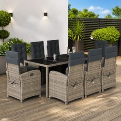 Enhance Your Outdoor Space with a 9 Piece Dining Set