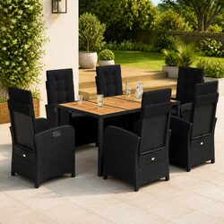 Enhance Your Outdoor Space with 7-Piece Dining Set