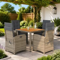 Enhance Your Outdoor Space with this 5-Piece Dining Set