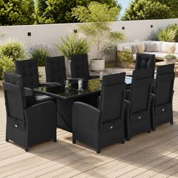 Enhance Your Outdoor Space with a 9-Piece Dining Set