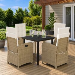 Enhance Your Outdoor Space with a 5 Piece Dining Set
