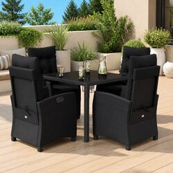 Elevate Your Outdoor Space with This 5 Piece Dining Set