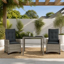Enhance Your Outdoor Space with This 3 Piece Dining Set
