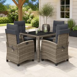 Enhance Your Outdoor Space with a 5 Piece Dining Set