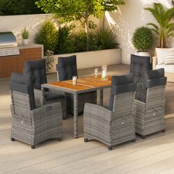 Enhance Your Outdoor Space with this 7 Piece Dining Set