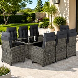Elevate Your Outdoor Space with a 9-Piece Dining Set