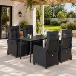 Enhance Your Outdoor Space with 5-Piece Dining Set
