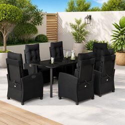 Elevate Your Outdoor Experience with This 7-Piece Dining Set
