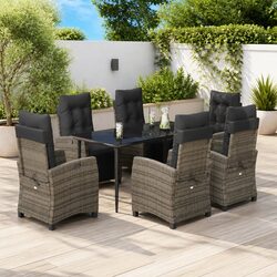 Elevate Your Outdoor Space with This 7 Piece Dining Set