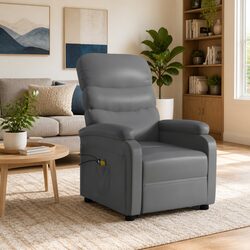Elevate Your Space with the Anthracite Stand-Up Massage Chair