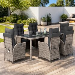 Transform Your Outdoor Space with This 7-Piece Dining Set