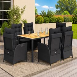 Enhance Your Outdoor Space with This 7-Piece Dining Set