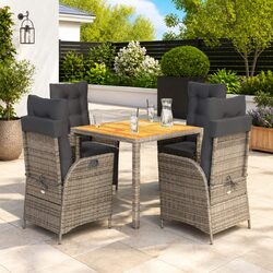 Enhance Your Outdoor Space with This 5 Piece Dining Set