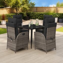 Transform Your Outdoor Space with a 5-Piece Garden Dining Set