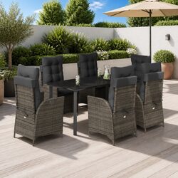 Enhance Your Outdoor Space with 7 Piece Garden Dining Set