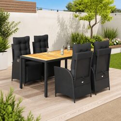 Enhance Your Outdoor Space with This 5 Piece Dining Set