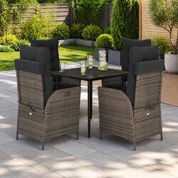 Transform Your Outdoor Space with a 5 Piece Dining Set