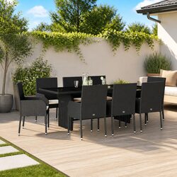 Elevate Your Outdoor Space with This 9 Piece Dining Set