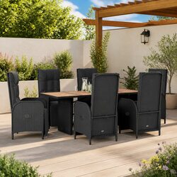 Enhance Your Outdoor Space with 7 Piece Garden Dining Set
