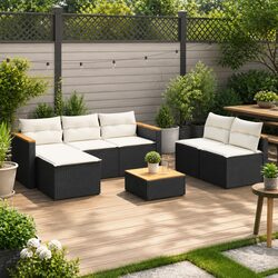 Transform Your Outdoor Space with 5 Piece Garden Sofa Set