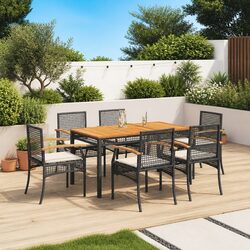 Enhance Your Patio with This 7 Piece Garden Dining Set