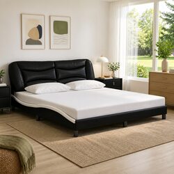 Enhance Your Bedroom with a Modern LED Bed Frame 180x200 cm